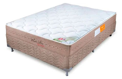 Colchão Espumas Polaris Ultra e Box Fendi
